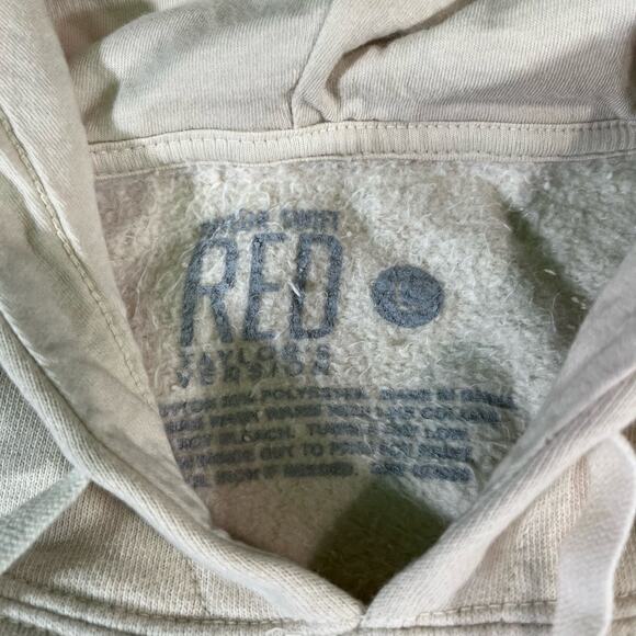 Taylor Swift Red Tour Hoodie Official Merch Size L Rare Piece Brand New Beige - Picture 6 of 9